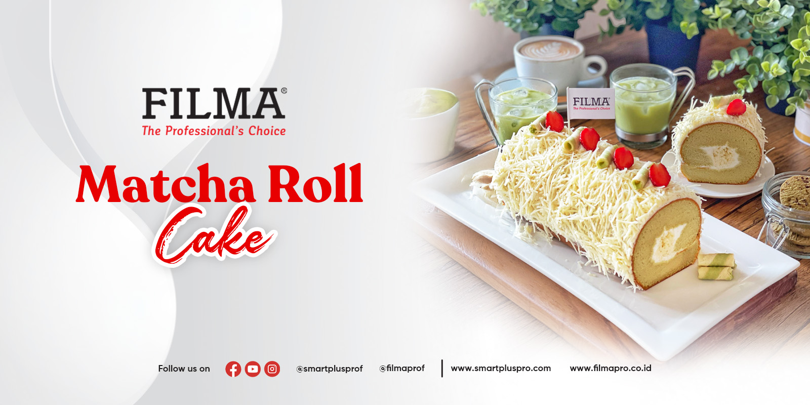 Kreasi Dessert Premium, Matcha Roll Cake